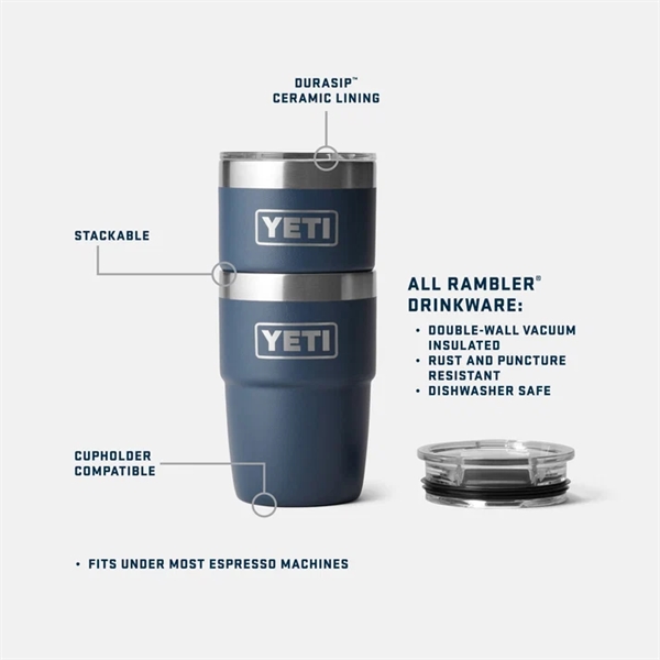 YETI - Rambler Stackable Cup 8oz/236ml - Pace Purple